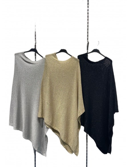 Maxi capa de hilo con brillito