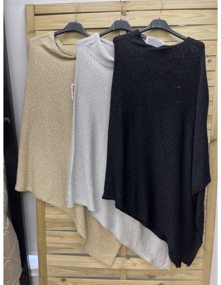 Maxi capa de hilo con brillito