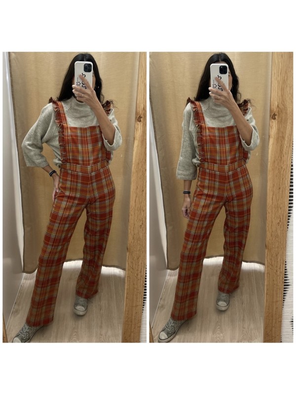 Peto estampado con volantito