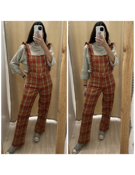 Peto estampado con volantito