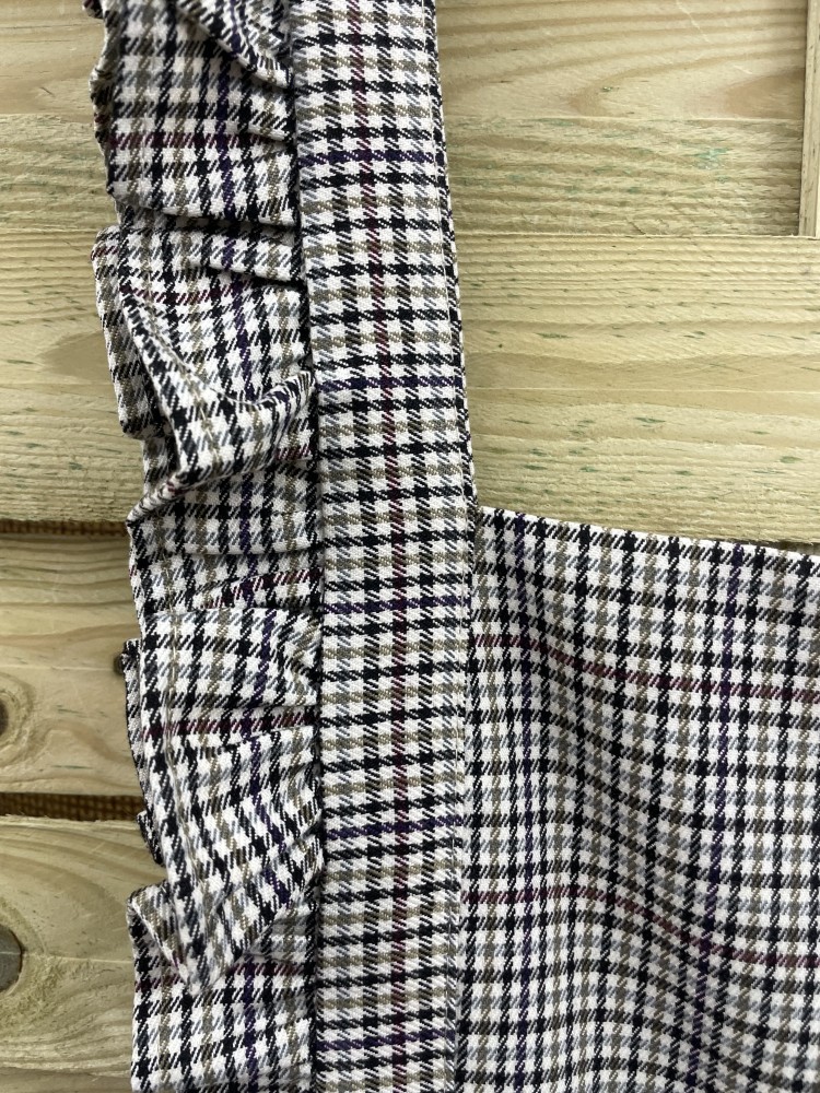 Peto estampado con volantito