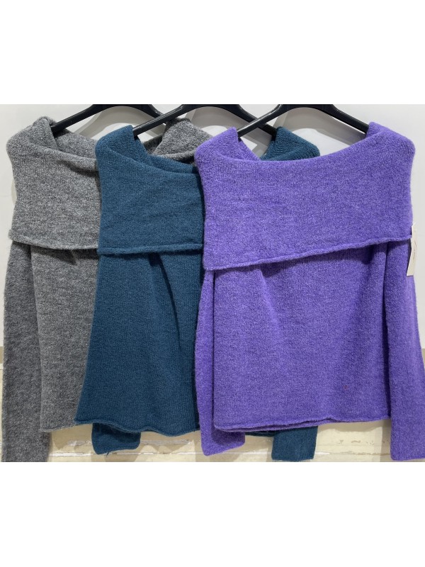 jersey maxi cuello de lana 2