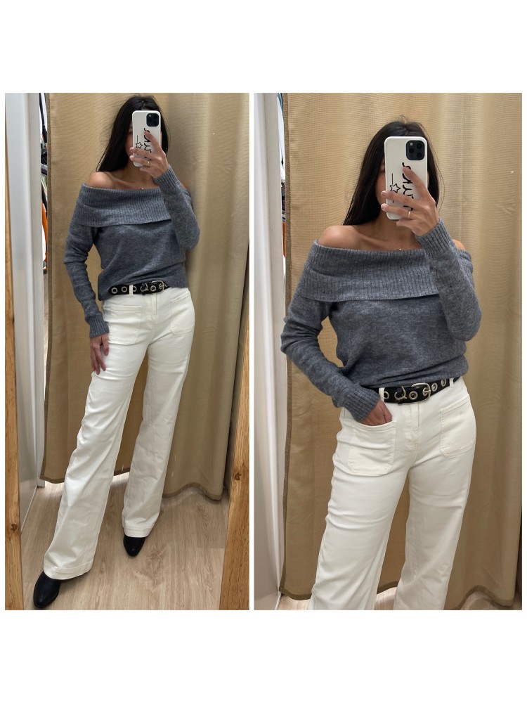 Pantalón Recto Bolsillo Delantero