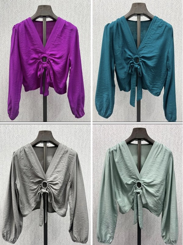 Camisa aro delantero con lazo