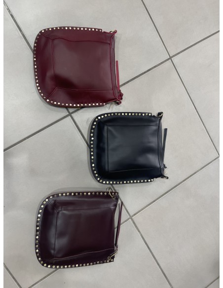 Bolso tachas rectangular