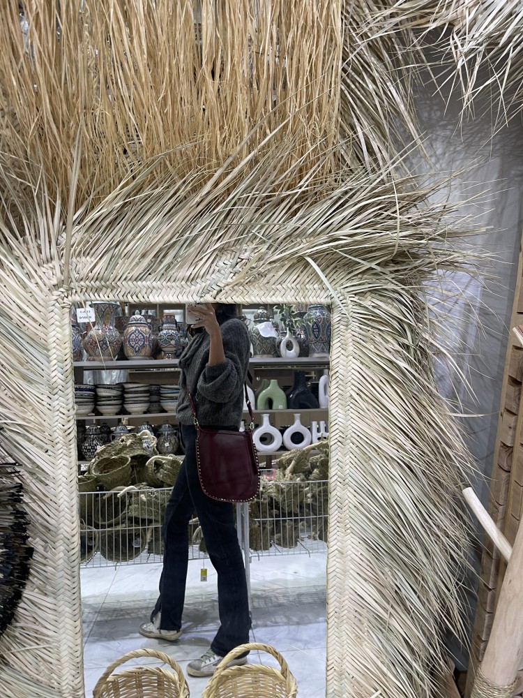 Bolso tachas rectangular