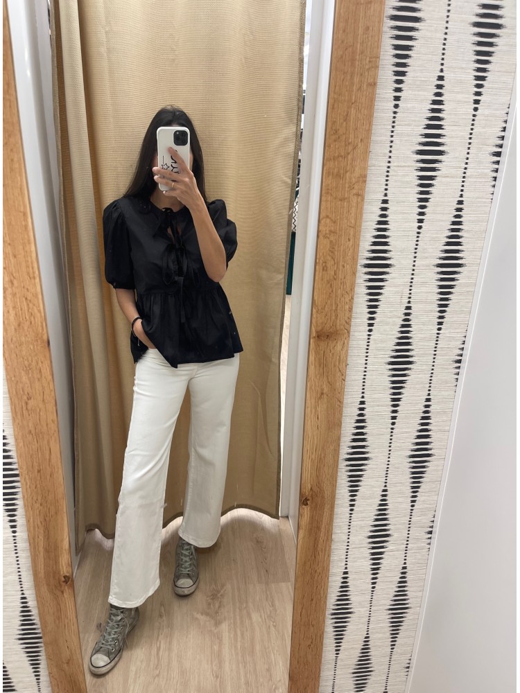 camisa lisa triple lazo