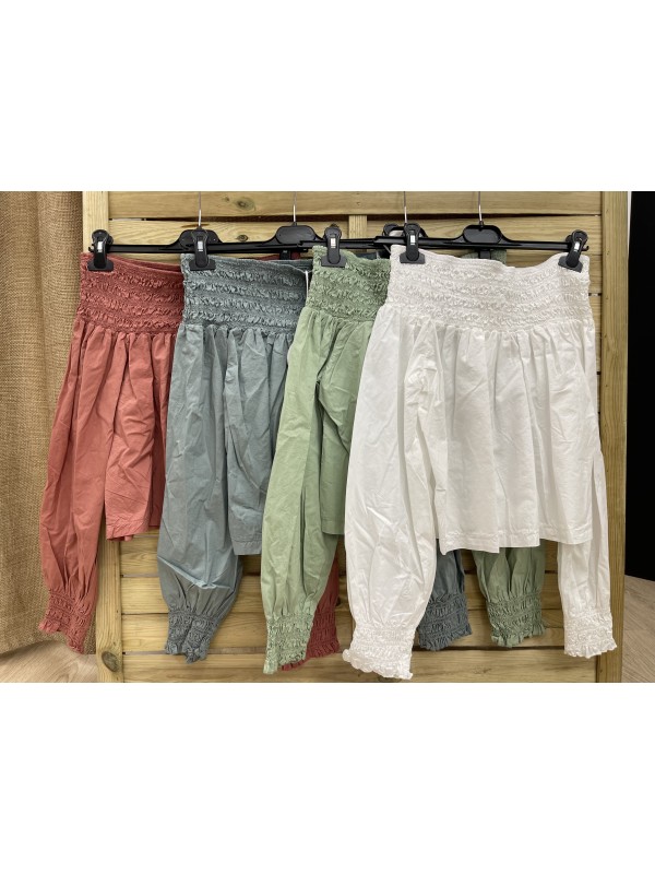 camisa hombros descubiertos con frunce