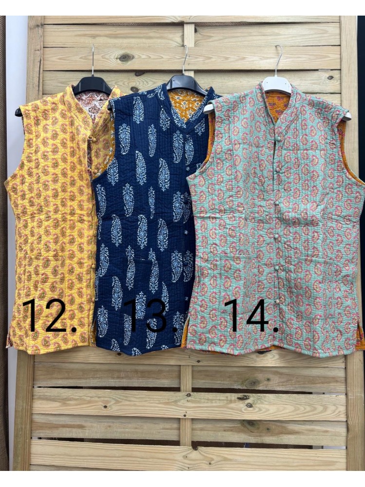 maxi chaleco reversible