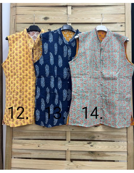 maxi chaleco reversible