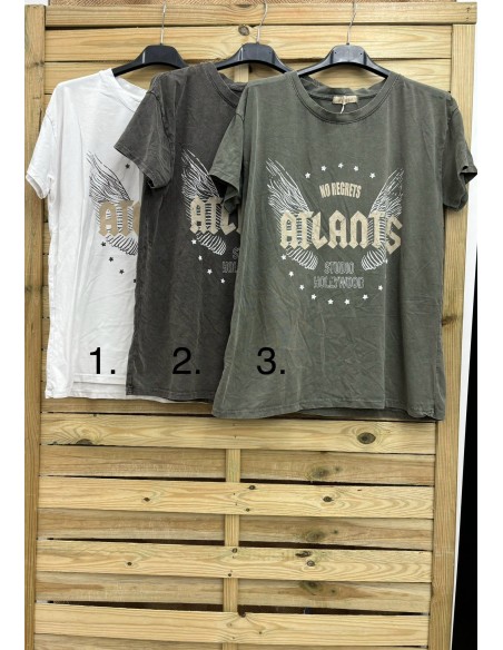 camisetas estampadas manga corta