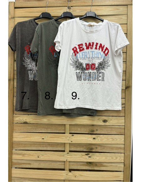 camisetas estampadas manga corta