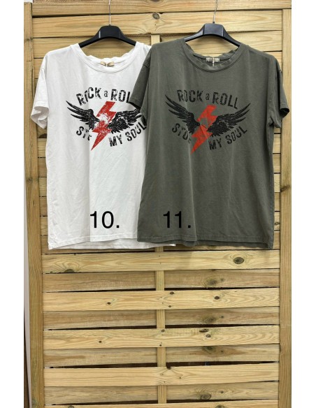 camisetas estampadas manga corta