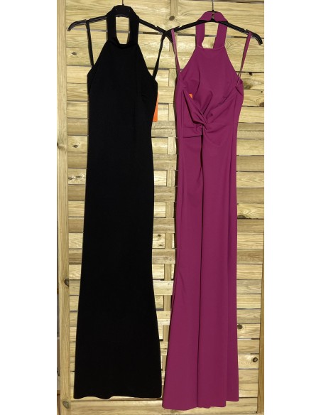 Vestido largo espalda descubierta