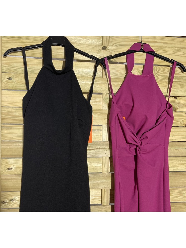 Vestido largo espalda descubierta