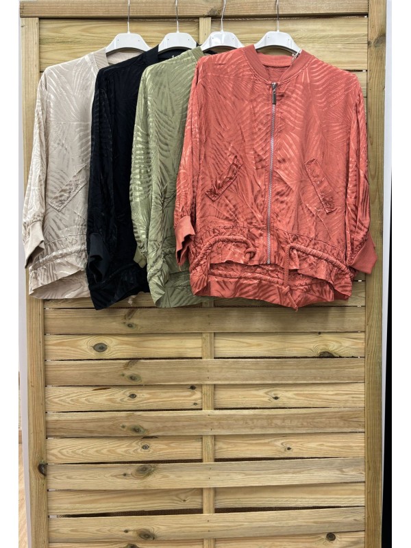 Bomber de saten palmeras