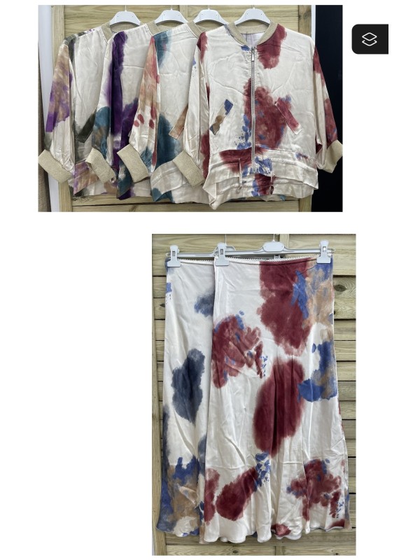 Bomber cuello dorado manchas 2