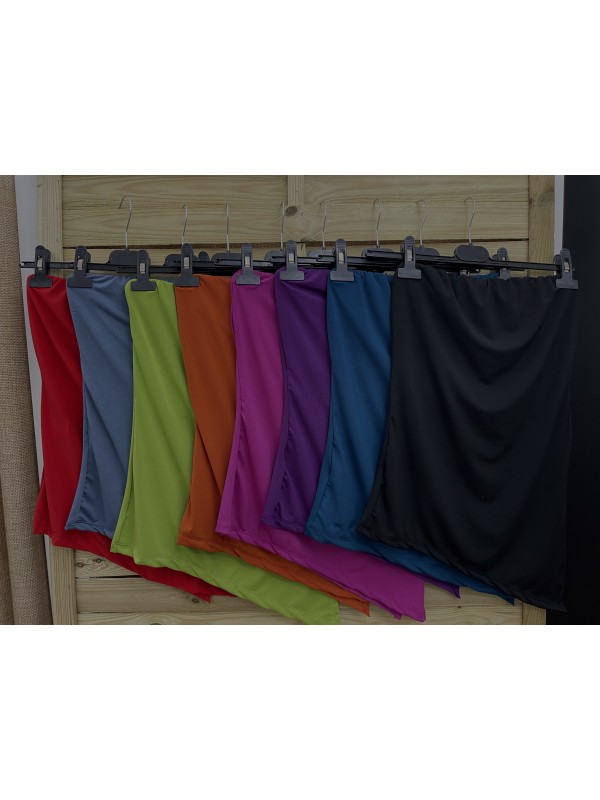 Conjunto de top palabra asimétrica y pantalón 2