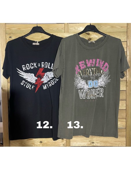 camisetas estampadas manga corta