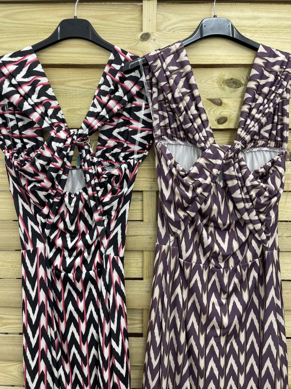 Vestido tirantas cruzadas picos 2