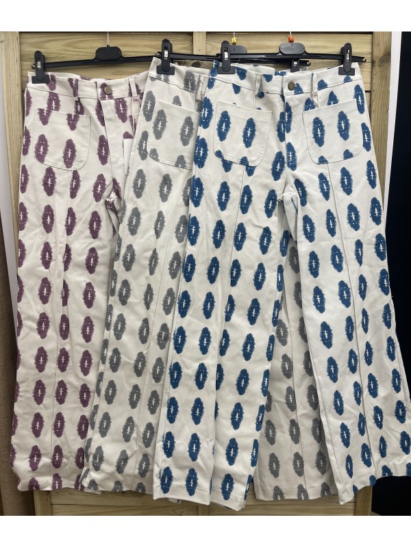 Pantalon recto semillas