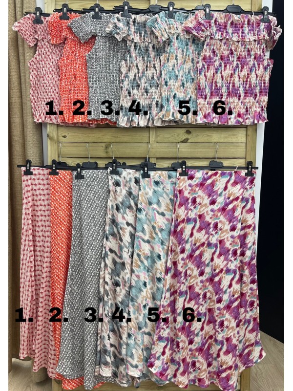 Falda midi colores 2