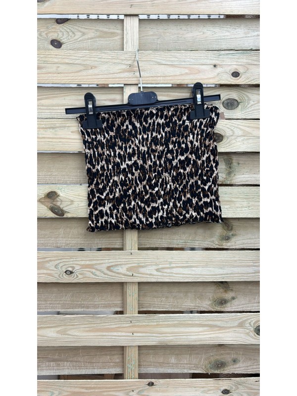 Banda fruncida de leopardo