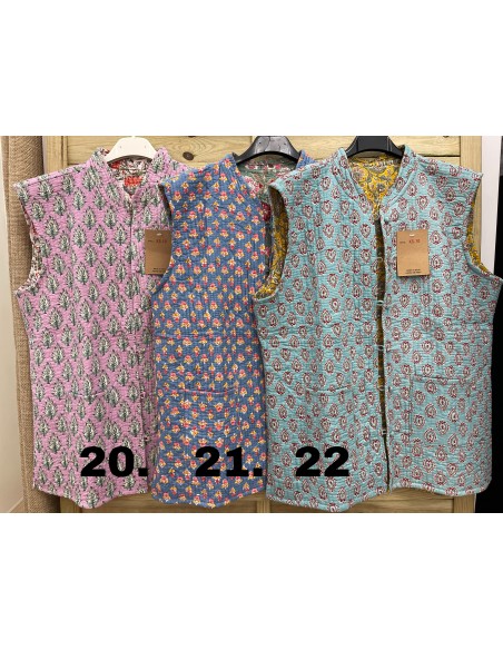 maxi chaleco reversible