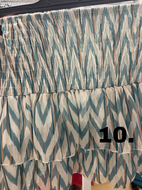 Falda pantalon mini de gasa estampado 2