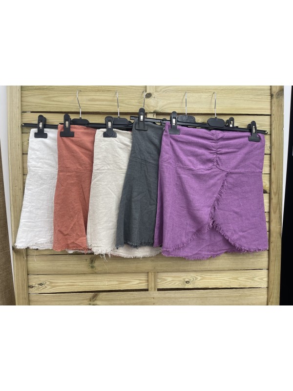 Top de lino desflecado 2