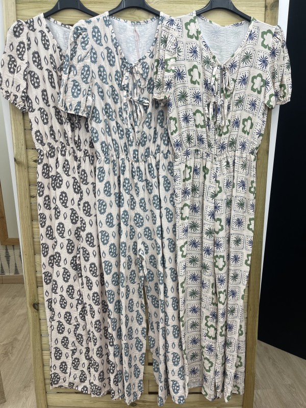 Mono estampado doble lazo