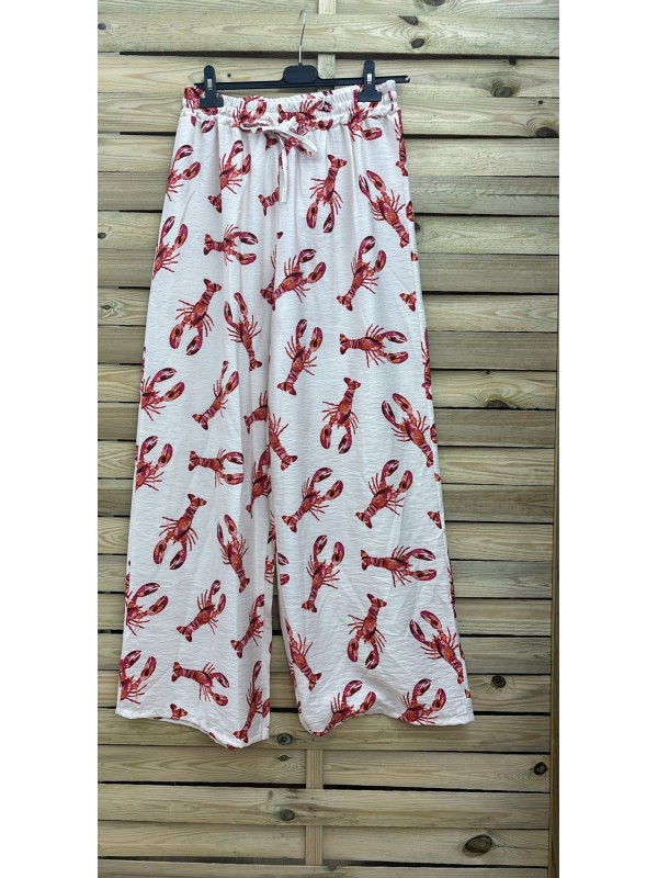 Pantalon recto langosta