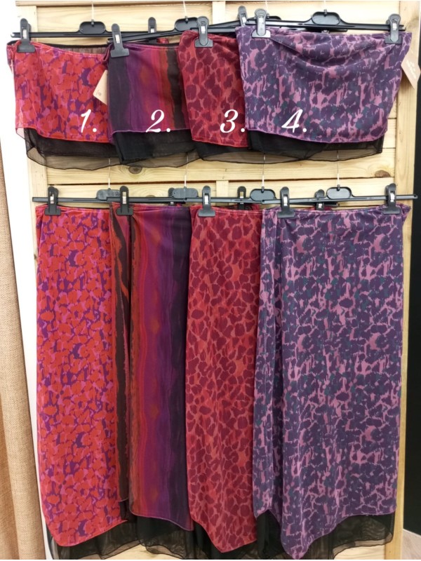 Conjunto de tul interior negro