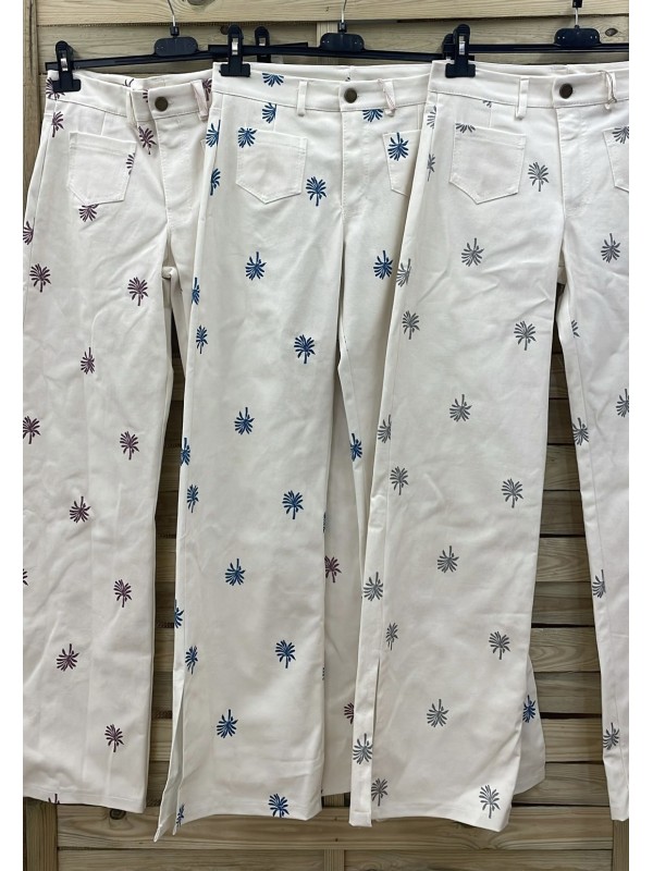 Jeans palmeras bolsillos delanteros 2