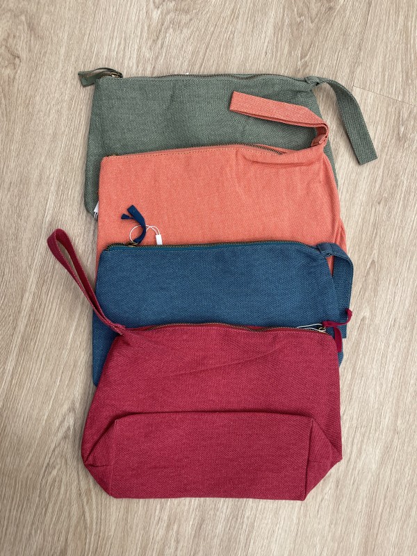 Bolsa auxiliar loneta base dura