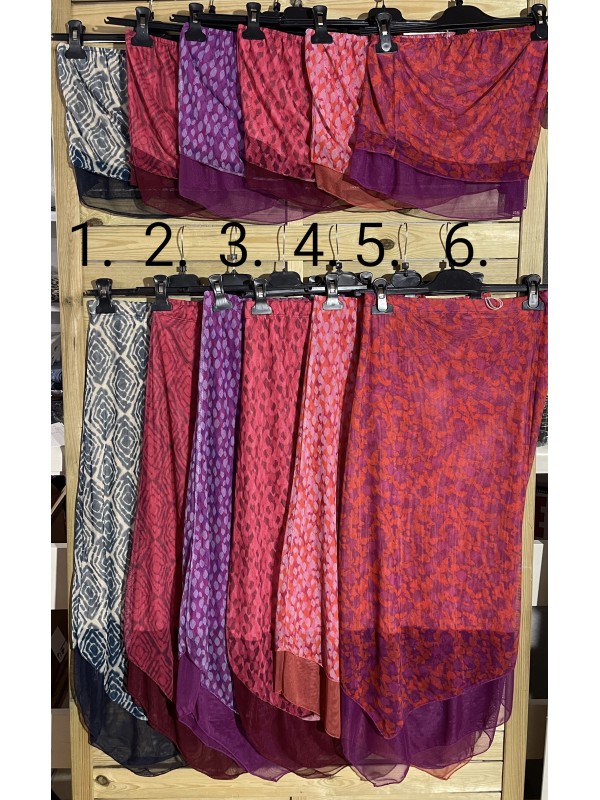 Conjunto doble capa tul