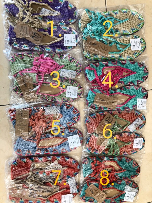 Bailarinas crochet número 36