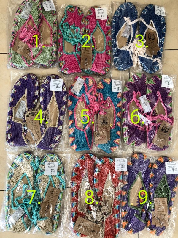 Bailarinas crochet número 37