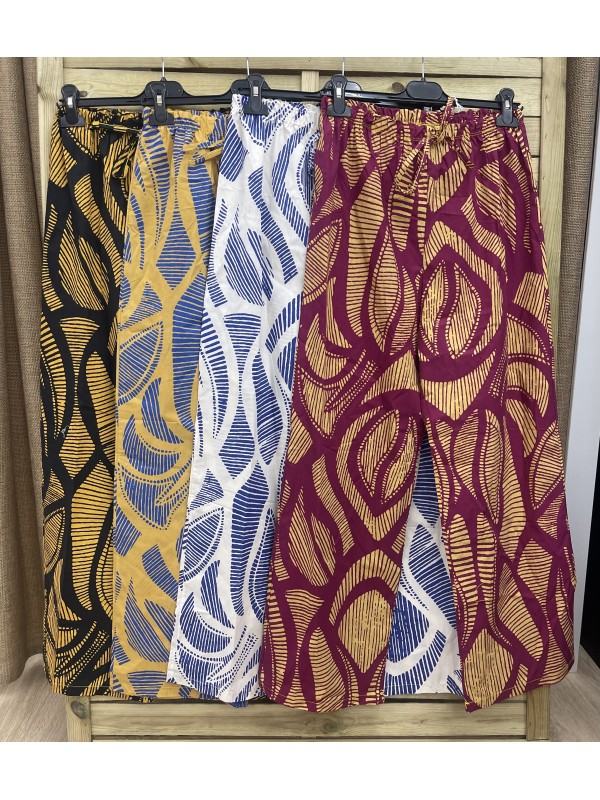 Pantalon helechos recto